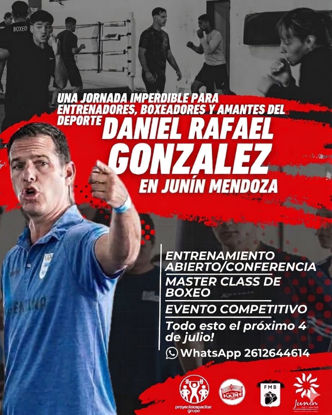 Imagen de Seminario con Daniel Rafael González 4 de Julio. Seminario de Actualización Tecnicas de Eseñanzas de Boxeo con el Director Tecnico del la Selección de boxeo Argentina FAB Daniel Rafael Gonzales-