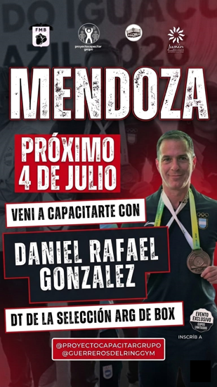 Imagen de Seminario con Daniel Rafael González 4 de Julio. Seminario de Actualización Tecnicas de Eseñanzas de Boxeo con el Director Tecnico del la Selección de boxeo Argentina FAB Daniel Rafael Gonzales-